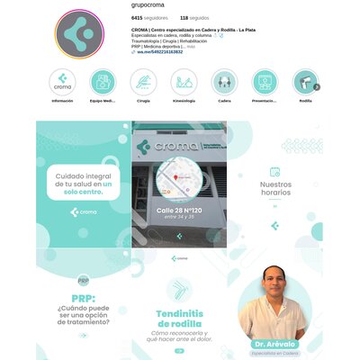 Croma en Instagram