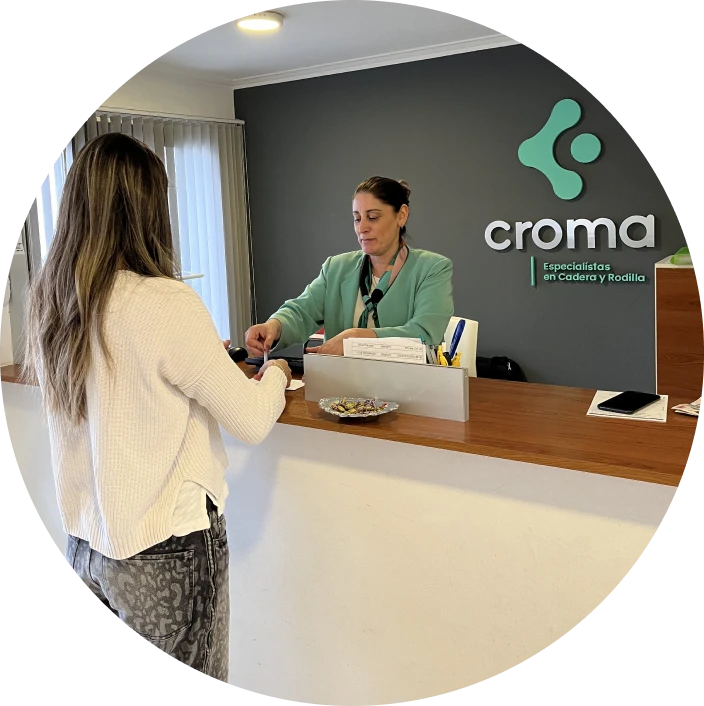 Sesión de rehabilitación en Croma